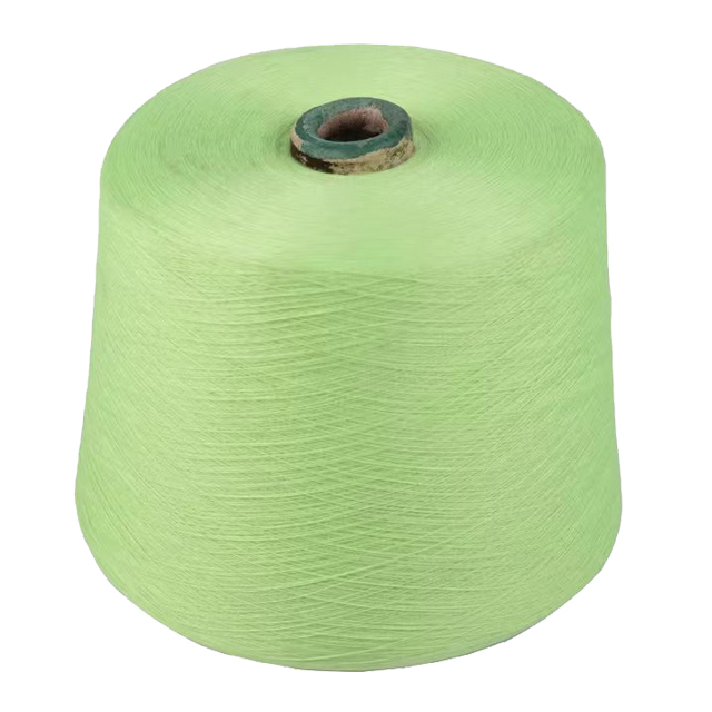 Ring Spun Dyed Coloful spun blended tc polyester 65% cotton 35% melange yarn