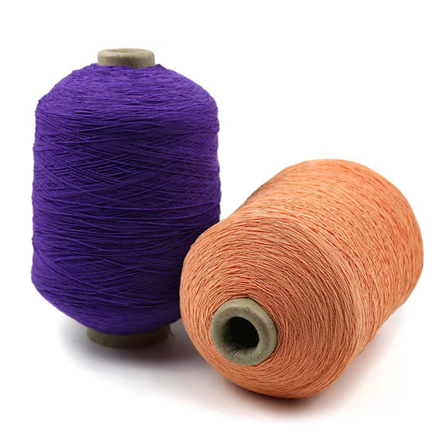 100 70 70 rubber covered nylon elastic latex thread rubber yarn for gloves socks