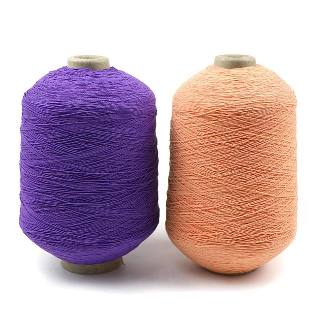 90# 100# 110# shirring elastic rubber double covered thread low price thin elastic thread