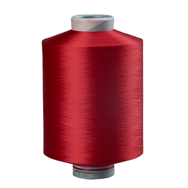 75D/72F recycled polyester DTY yarn with GRS certificate knitting seamless underwear yarn